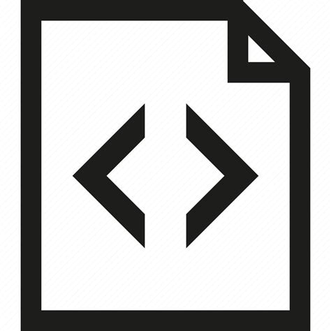 Code Document Html File Icon Download On Iconfinder