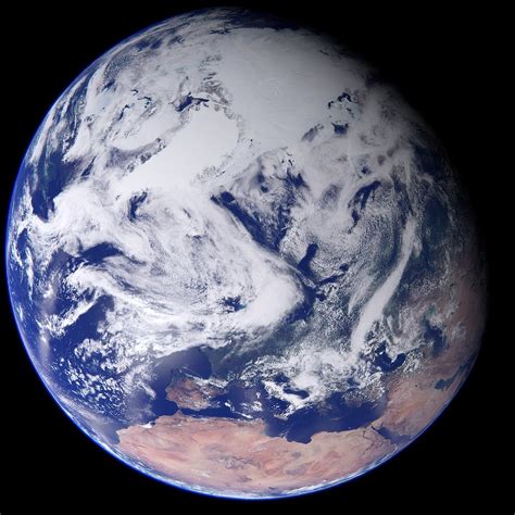 Earth Another Earth Using Suomi Npp True Color Imagery In Flickr