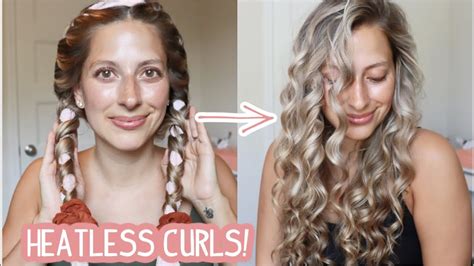 Overnight Heatless Robe Curls You Have To Try This Way Youtube