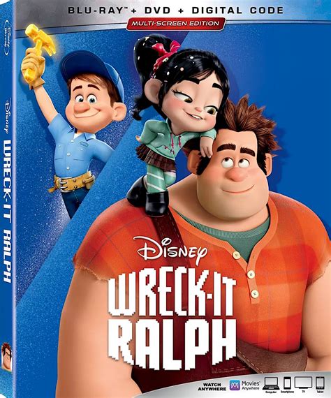 Wreck It Ralph Blu Ray Disney Wreck It Ralph Blu Ray Wreck It