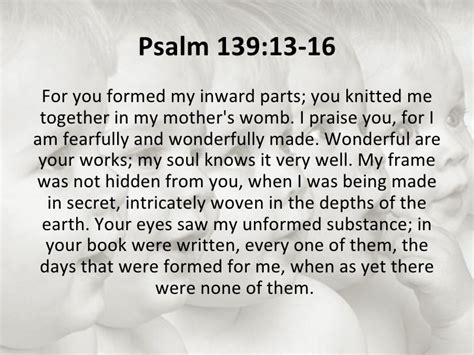 Psalm 13913 18 Is A Very Powerful Section Of Scripture For Me While