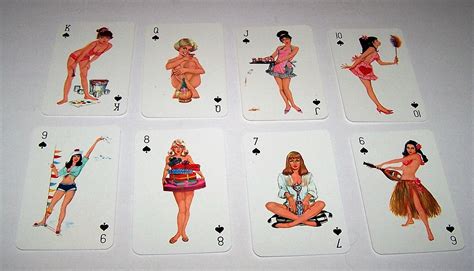 F X Schmid “sexy Girls” Jass Pin Up Playing Cards C 1964 From Twoforhisheels On Ruby Lane
