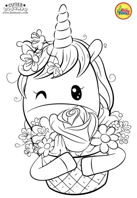 Best coloring pages of the most popular unicorn types. Cuties Coloring Pages For Kids Free Preschool Printables ...