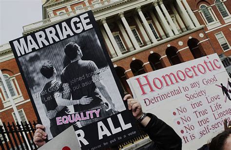 Massachusetts Takes Step Toward Constitutional Ban On Gay Marriage Photos And Images Getty Images