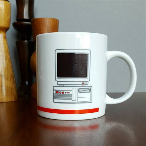 Geek Coffee Mug With Retro Computer 386 Image By Starliteretro