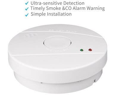 Kidde code one hardwire smoke and carbon monoxide combination detector with aa b. 10 Best Portable Carbon Monoxide Detectors - UK Alarm Sensors