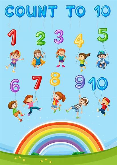 Counting Math Number Vector Chapter Numbers Graphics