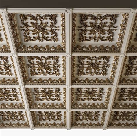 Presenting the decorative ceiling tiles, can directly be glued to the existing ceiling or on any hard and plain ceiling structure or they can be used to remodel old drop ceiling tiles or they can be used in the drop / t grid ceiling directly, the choice is yours! Decorative Ceiling Tile 3D | CGTrader