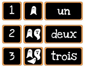 halloween numbers 1 20 activity french by mme jones tpt