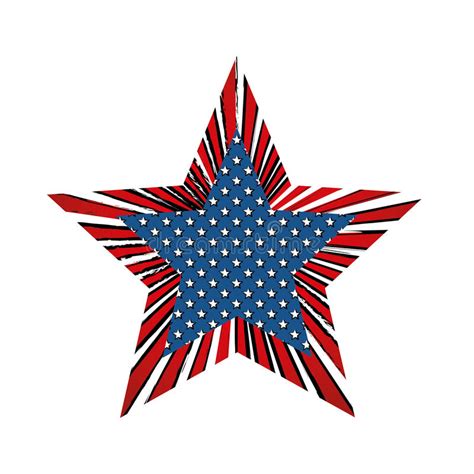 United States Patriotic Symbol Stock Illustration Illustration Of