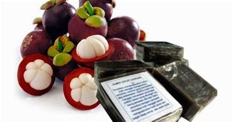 Secara tradisional buah manggis digunakan sebagai obat sariawan, wasir dan luka. MEMBUAT SABUN ALAMI: Sabun Kulit Manggis