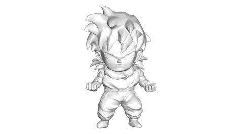 | download free and paid 3d printable stl files Download free STL file DRAGON BALL Z DBZ / MINIATURE COLLECTIBLE FIGURE DRAGON BALL Z DBZ JOHAN ...