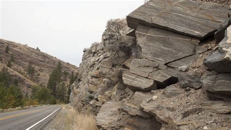 Mylonitic Front Of Okanogan Core Complex Geology Pics