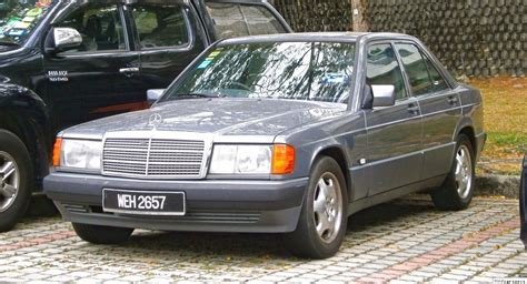 Mercedes Benz 190 W201 Facelift 1988 D 20 72 Hp Diesel 1988