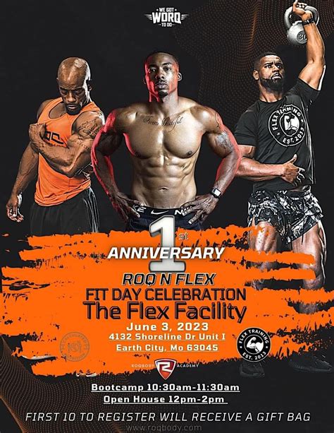 Flex Facilitys 1 Year Anniversary Fit Day Celebration The Flex