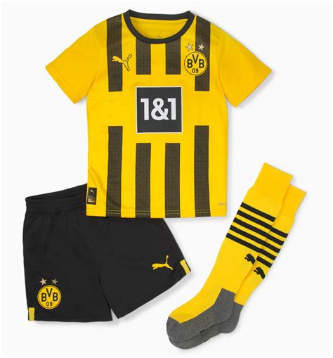 Borussia Dortmund 2223 Home Kids Kit By Puma Soccerarmor