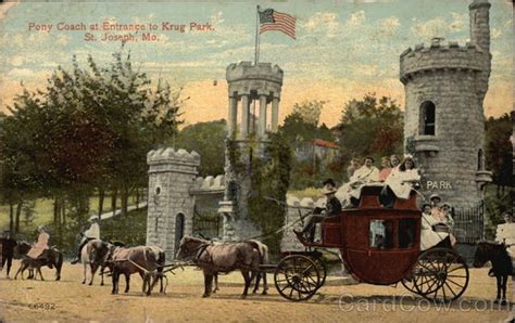 James wan's horror throwback follows a young woman with a mysterious connection to a brutal killer. Pony Coach at Entrance to Krug Park St. Joseph, MO