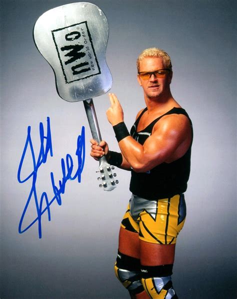 Jeff Jarrett Signed Wcw Wrestling 8x10 Photo Autograph Tna Wwe Coa