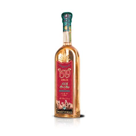 Tequila 1519 Aã‘ejo 700 Ml