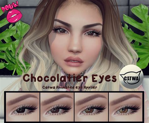 Second Life Marketplace Pout Chocolatier Eyes Catwa Eye Applier