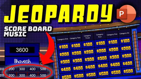 Getting your students ready for a big test. Download JEOPARDY PowerPoint Template with ScoreBoard ...