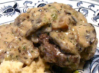 There are definitely a ton of spices to go around here. BEEF PATTIES WITH MUSHROOM GRAVY - Linda's Low Carb Menus ...