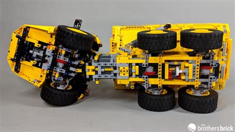 Lego Technic 42114 6x6 Volvo Articulated Hauler Review 51 The