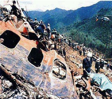 一次坠机死520人创造世界纪录：1985年8月12日日航123号客机坠毁萨沙讲史堂新浪博客