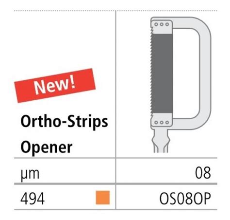 ortho strips double sided diamond stripping strips intensiv