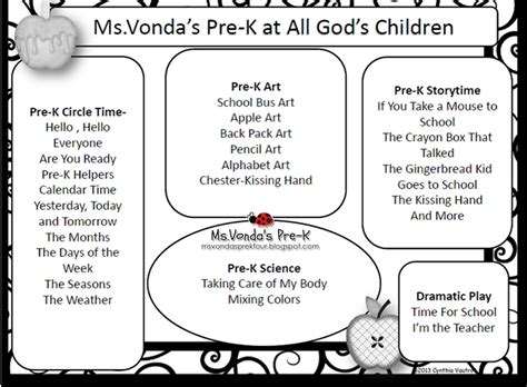 Homework from vanessa on vimeo. Pre-K Plans for August & September | Ms.Vonda's Pre-K at ...