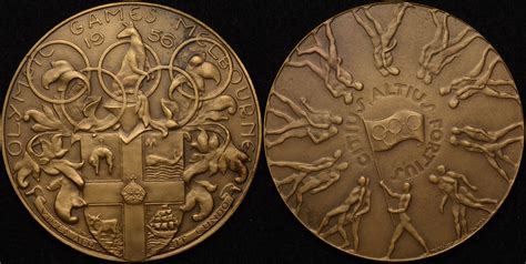 Nbc olympics is the u.s. Australia 1956 Melbourne Olympic Games Participation Medal - The Purple Penny