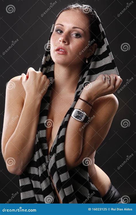 scarf stock image image of hair girl fragrance caucasian 16023125