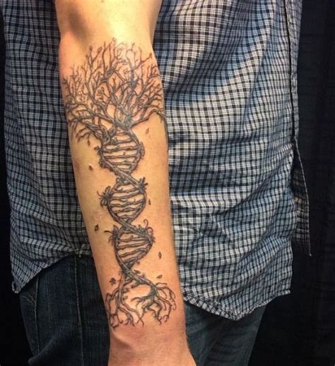 Dna Tree Life Tattoos Tree Of Life Tattoo Dna Tattoo