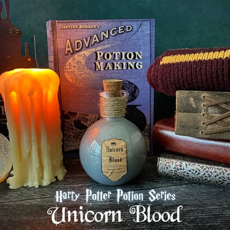 Harry Potter Potion Series Unicorn Blood Mindset Made Better
