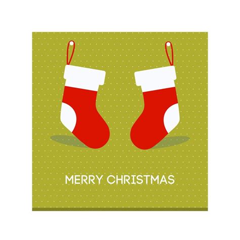 Merry Christmas Cards With Creative Design Vector 14336104 Vector Art