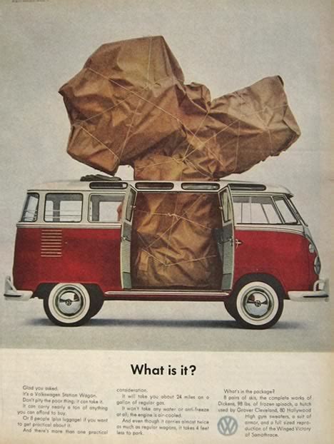 1963 Volkswagen Vw Bus Ad What Is It Classic Vintage Volkswagen