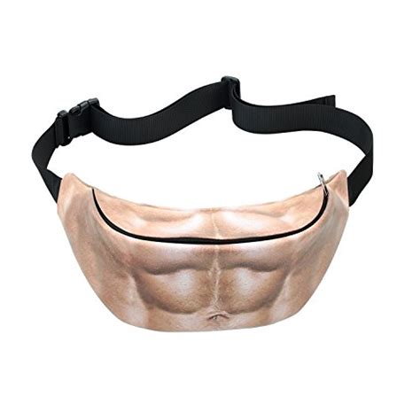 Buy Dad Bag Fake Belly Waist Bag Universal Colored Dad Bod Belly Fanny