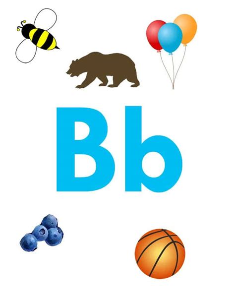 Printable Letter B Activities And Crafts For Preschoolers A Crafty Life