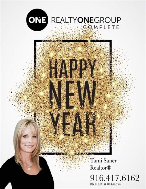 Happy New Years 2018 From Realtor Tami Saner And Associates At Realty