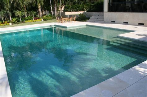 Apr 11, 2019 · the aquatica pool & spa tile collection display featured at all tile outlets of america locations focuses on tile for pools and spas. Pool tile Brushed Blue & Green Iridescent - Contemporary ...