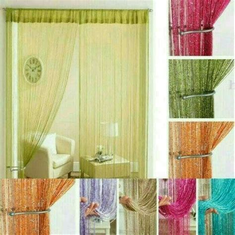 Jika anda ingin desain anda menjadi lebih megah dan lebih tersusun, mengapa tanaman hijau sebagai pembatas (sumber: Jual tirai - pembatas ruangan - sekat ruang - kain jendela ...