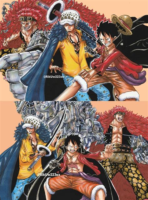 Supernova Trio In 2020 One Piece Luffy One Piece Anime One Piece Ace