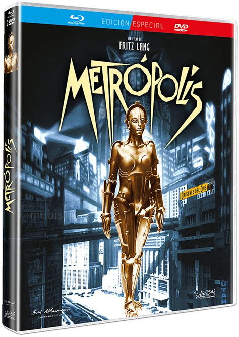 Carátula De Metrópolis Edición Especial Blu Ray