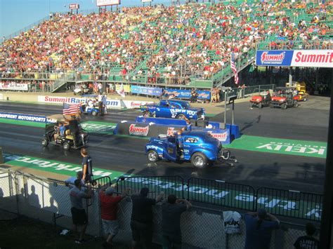 Cavalcade of the Stars at Summit Motorsports Park in Norwalk offers