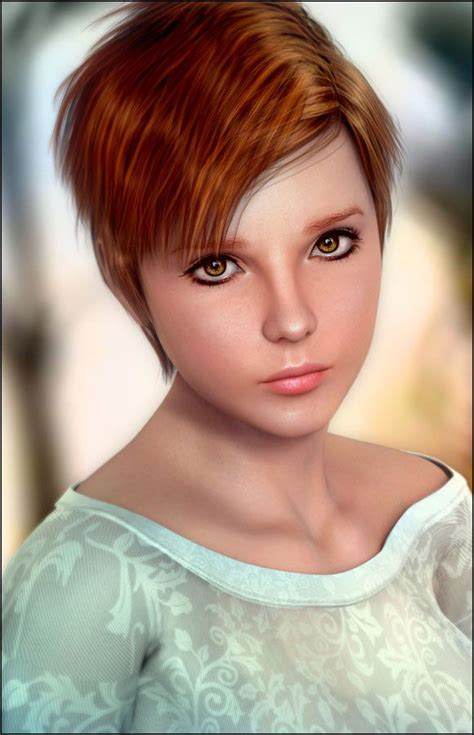 25 awesome 3d models and girl character designs for your inspiration 3d model girl girl