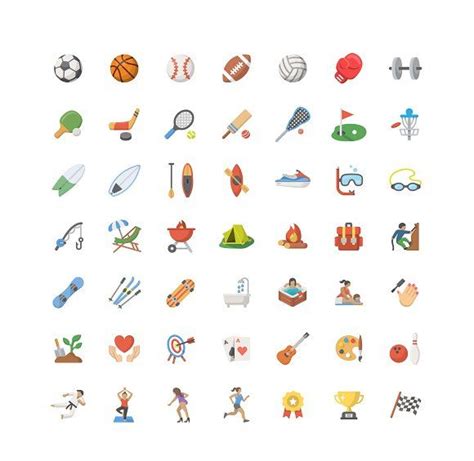 Activity Emoji 42 Vector Icons Pencil Illustration Vector Icons