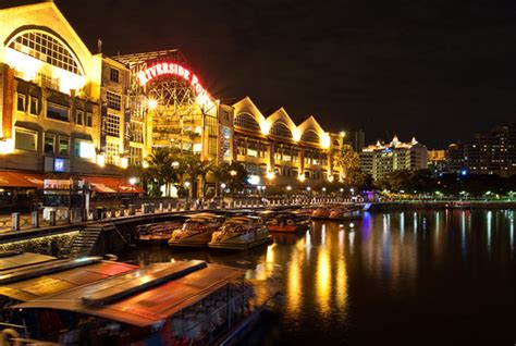 Travel N Travel Singapore Nightlife Clarke Quay Riverside