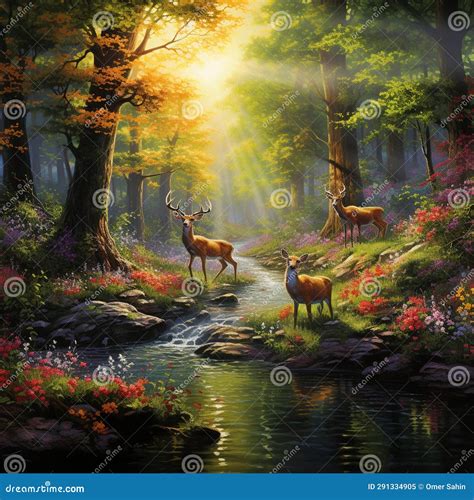 Nature s Symphony stock image. Image of touch, trees - 291334905