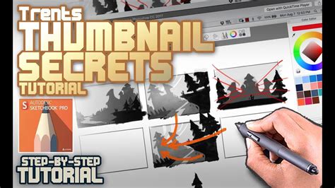 Secrets Of Thumbnail Drawing Real Time Youtube