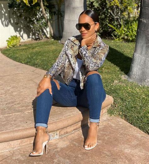 Evelyn Lozada Jeans